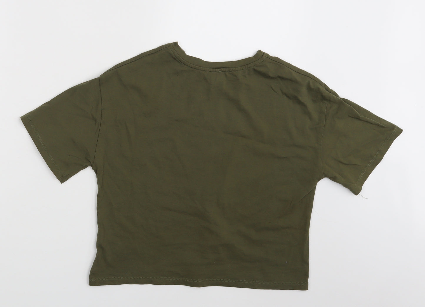 River Island Girls Green   Basic T-Shirt Size 11-12 Years