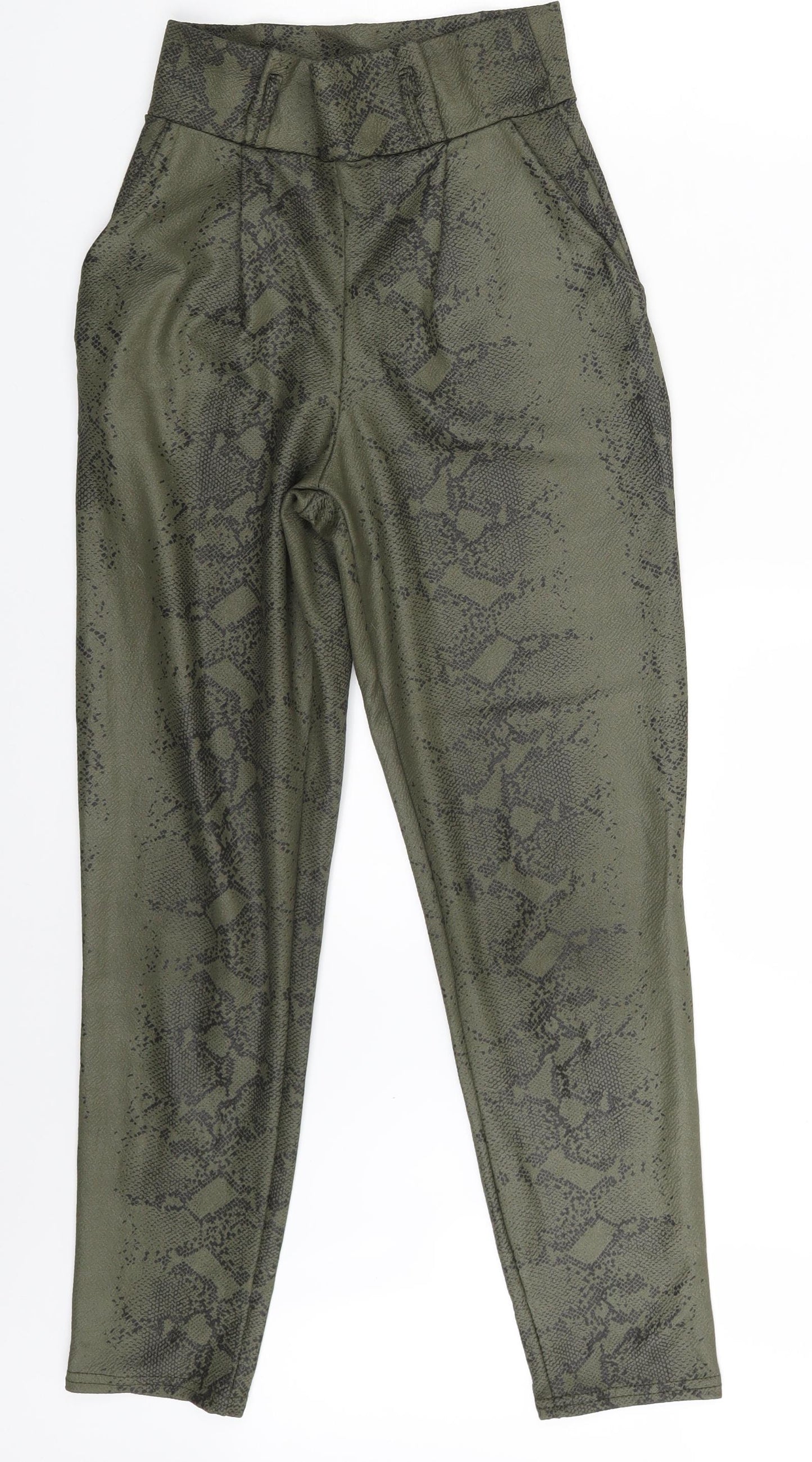 I SAW IT FIRST Womens Green Camouflage  Trousers  Size 6 L26 in