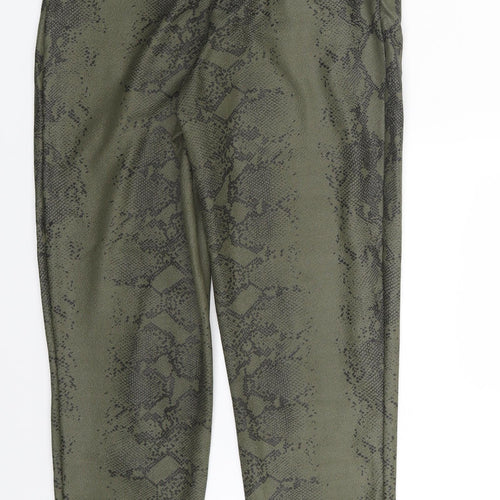 I SAW IT FIRST Womens Green Camouflage  Trousers  Size 6 L26 in