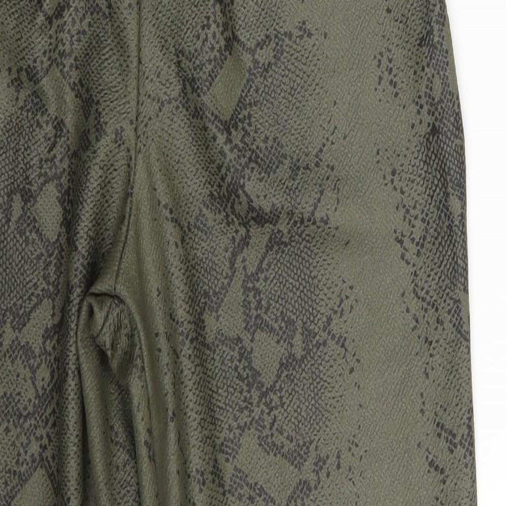 I SAW IT FIRST Womens Green Camouflage  Trousers  Size 6 L26 in
