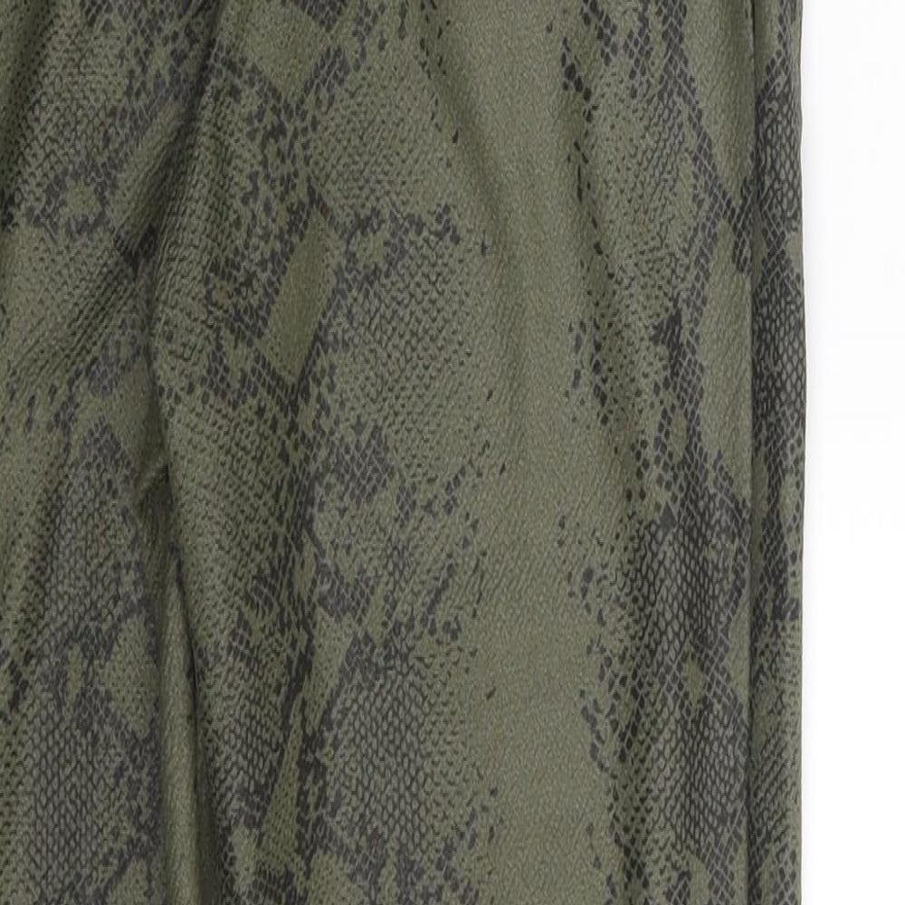 I SAW IT FIRST Womens Green Camouflage  Trousers  Size 6 L26 in
