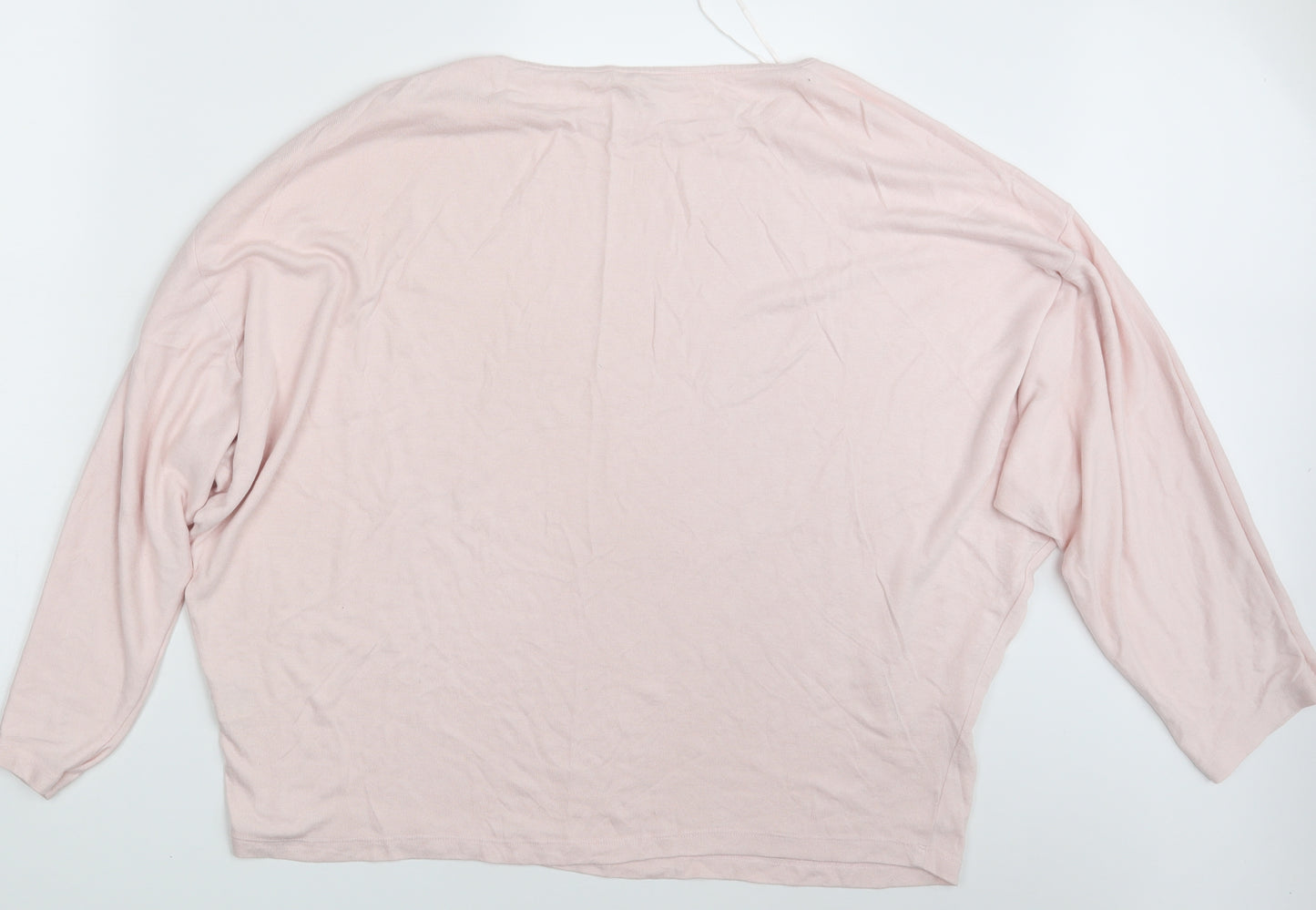 River Island Womens Pink   Pullover Sweatshirt Size 20