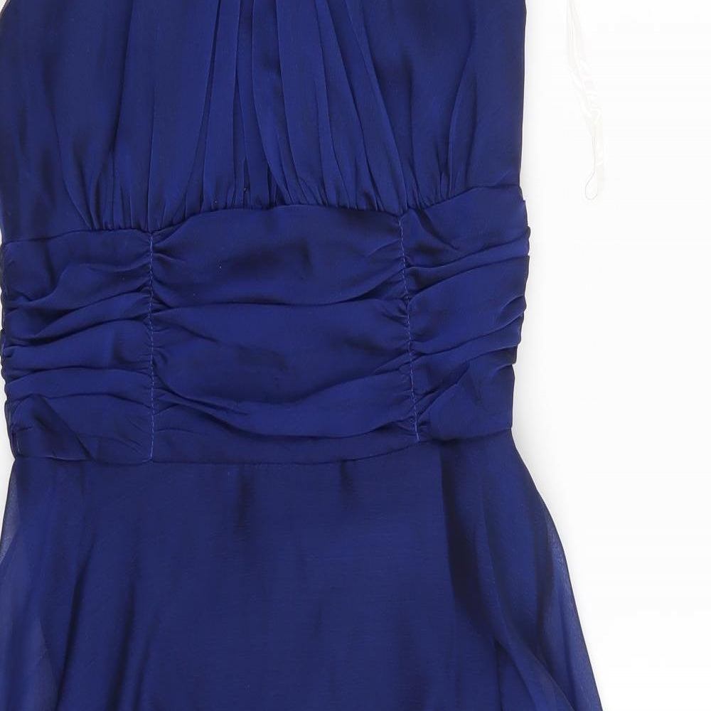 Connected Womens Blue   A-Line  Size 8