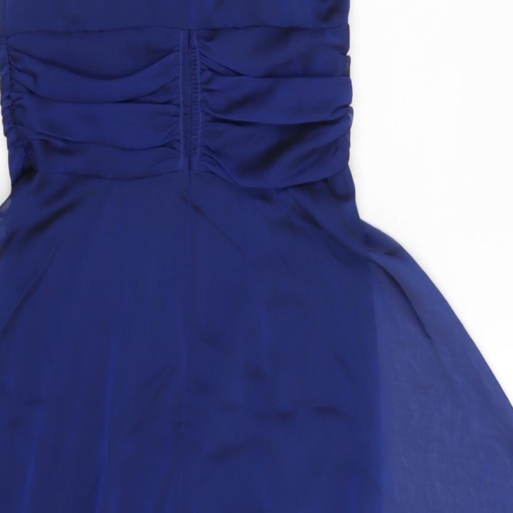 Connected Womens Blue   A-Line  Size 8