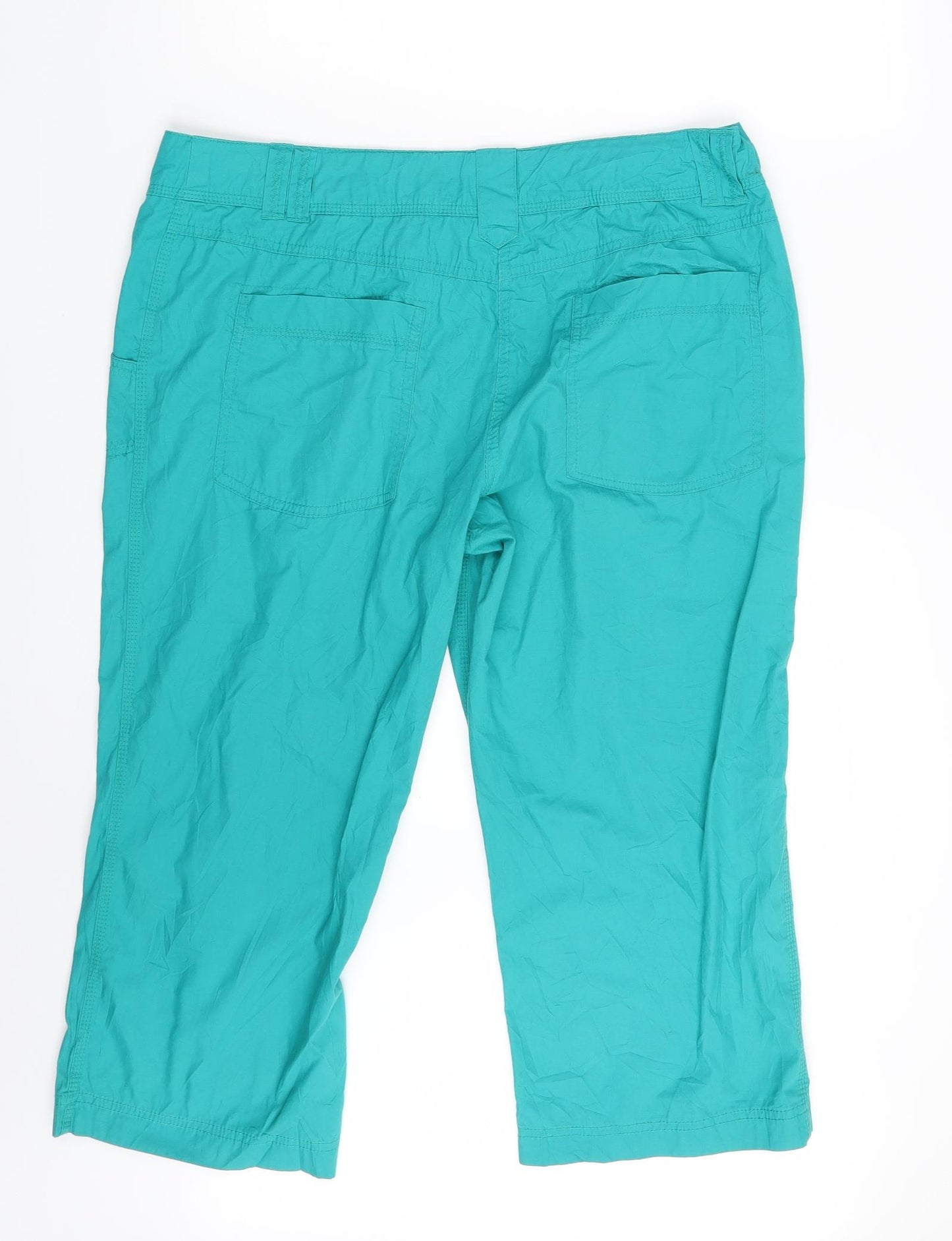 TU Womens Green   Bloomer Trousers Size 16 L22 in