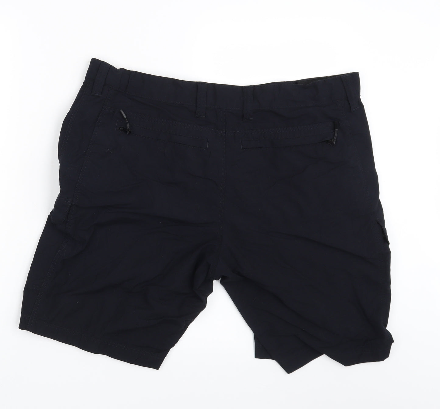 M&S Mens Blue  Denim Cargo Shorts Size 38 in