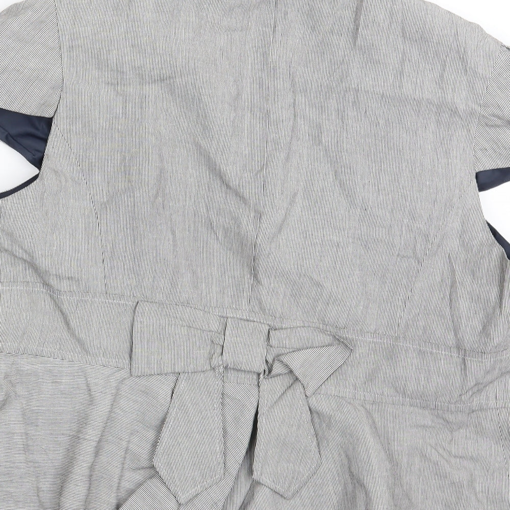 Atmosphere Womens Beige Striped  Jacket Blazer Size 18