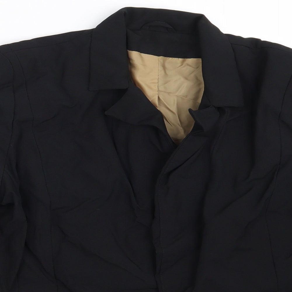 Dorothy Perkins Womens Black   Jacket Blazer Size 14