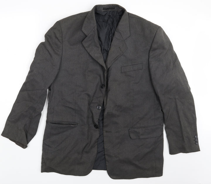Oliver Stead Mens Grey   Jacket Blazer Size 42