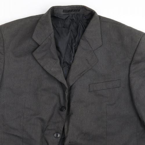 Oliver Stead Mens Grey   Jacket Blazer Size 42