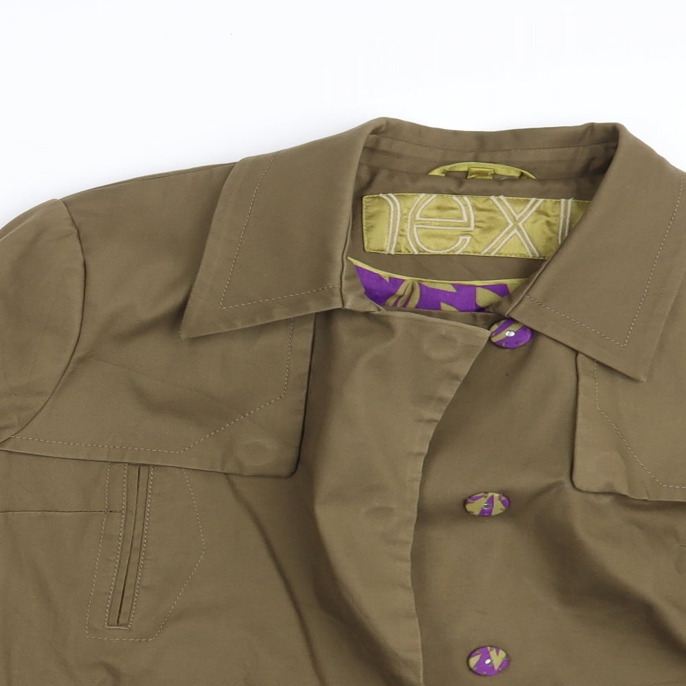 NEXT Womens Brown   Jacket Blazer Size 16