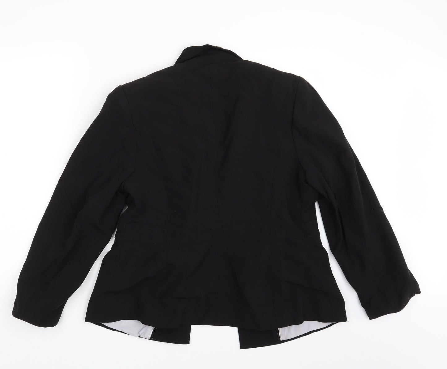 George Womens Black   Jacket Blazer Size 16
