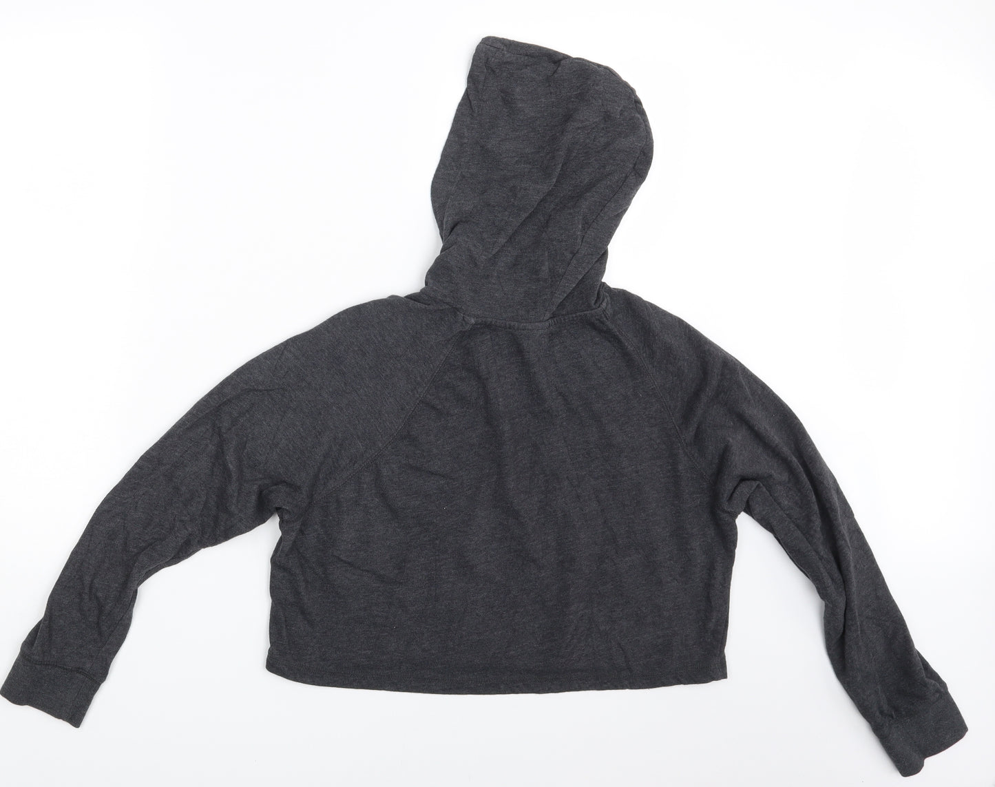 H&M Womens Grey   Pullover Hoodie Size M
