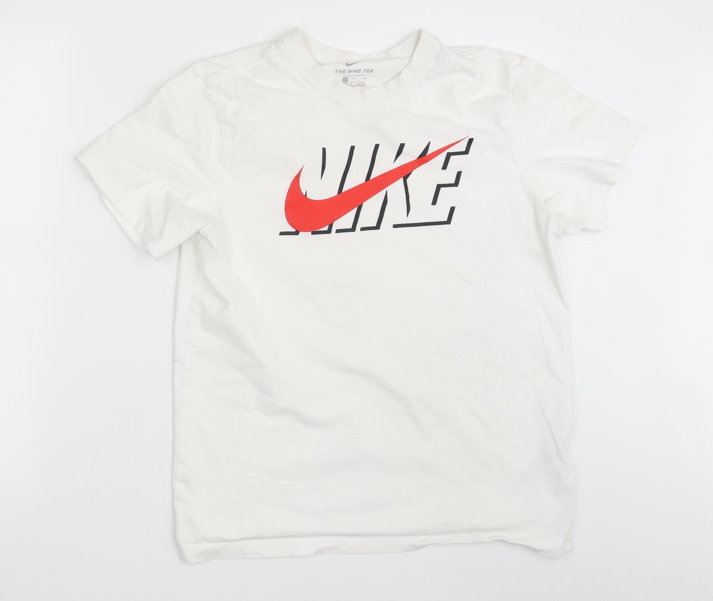 Nike Mens White    T-Shirt Size M