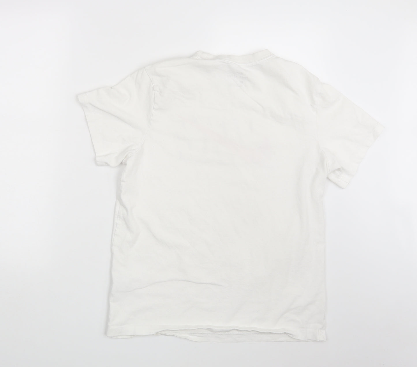 Nike Mens White    T-Shirt Size M