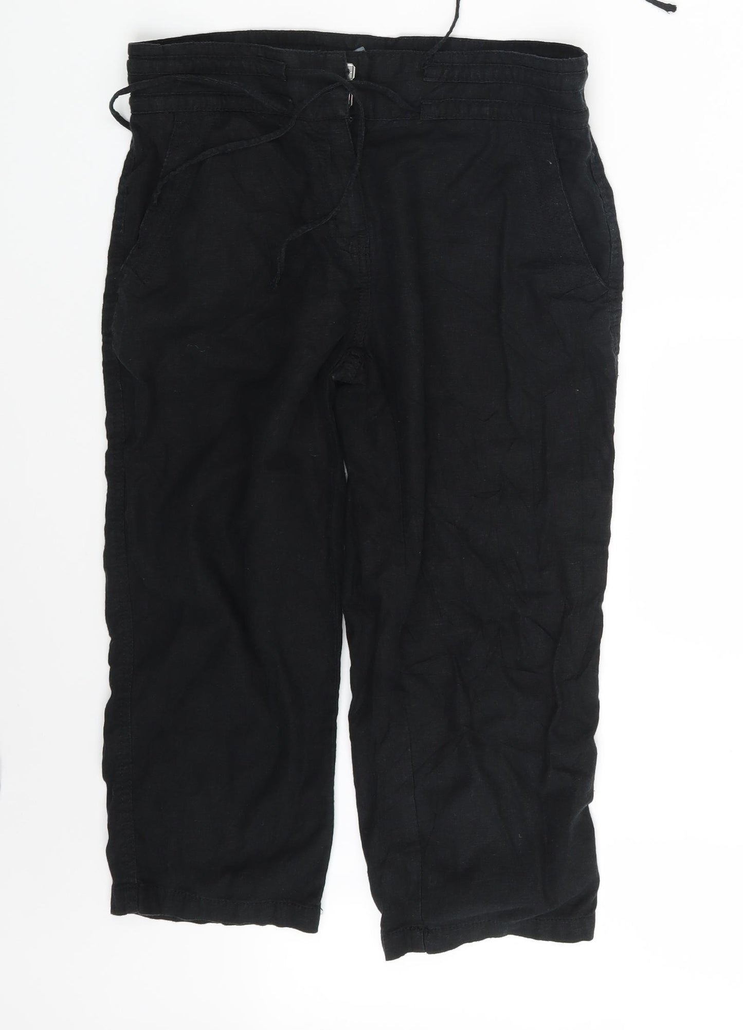 NEXT Womens Black   Chino Shorts Size 10