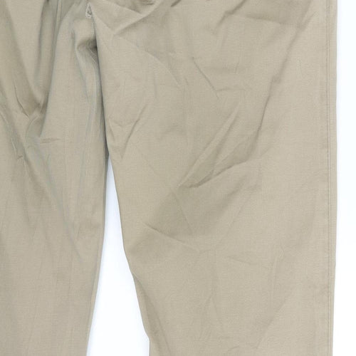 DrDenim Jeans Mens Beige  Denim Straight Jeans Size 34 in L34 in