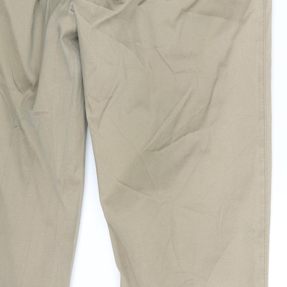 DrDenim Jeans Mens Beige  Denim Straight Jeans Size 34 in L34 in
