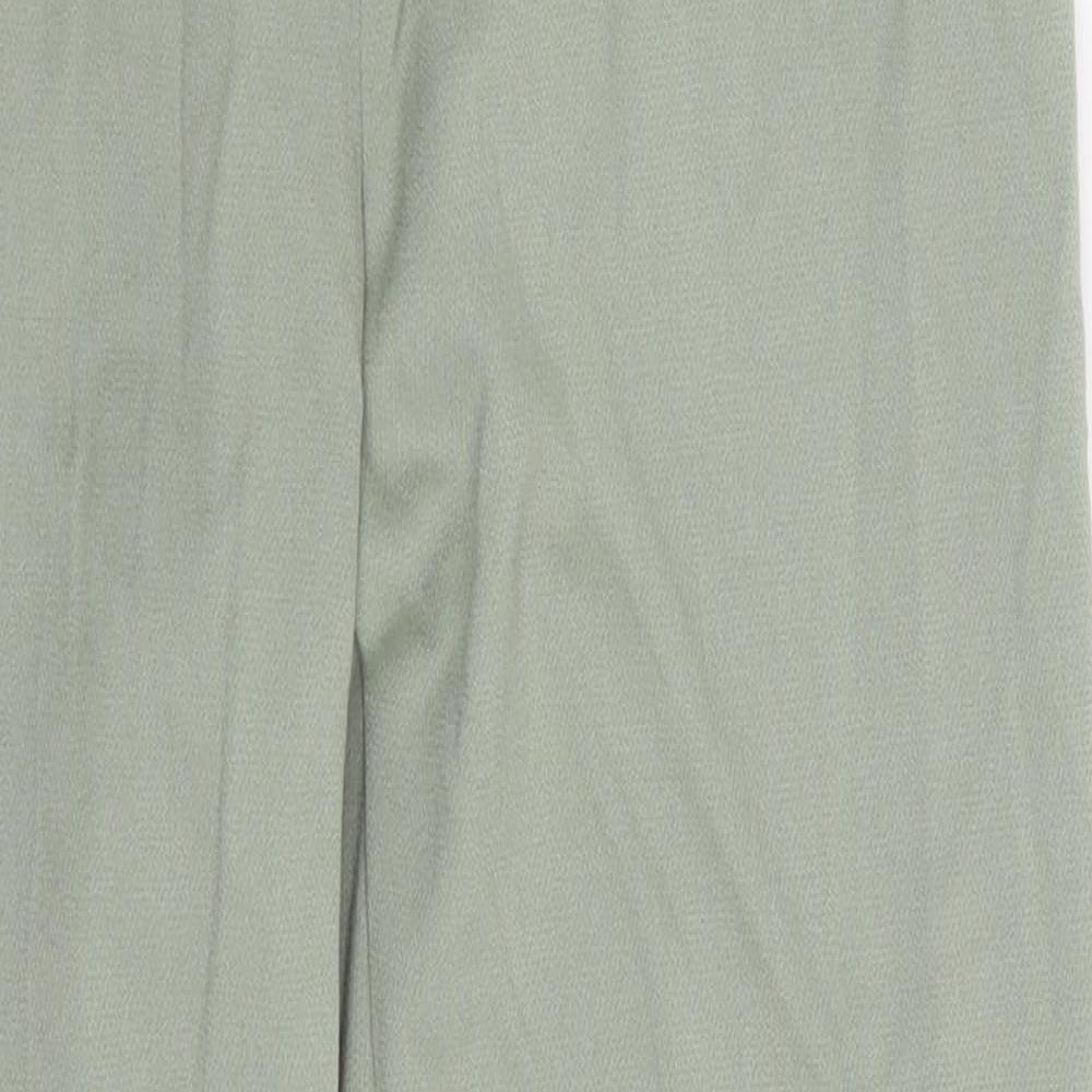 M&S Womens Green   Trousers  Size 8 L25 in