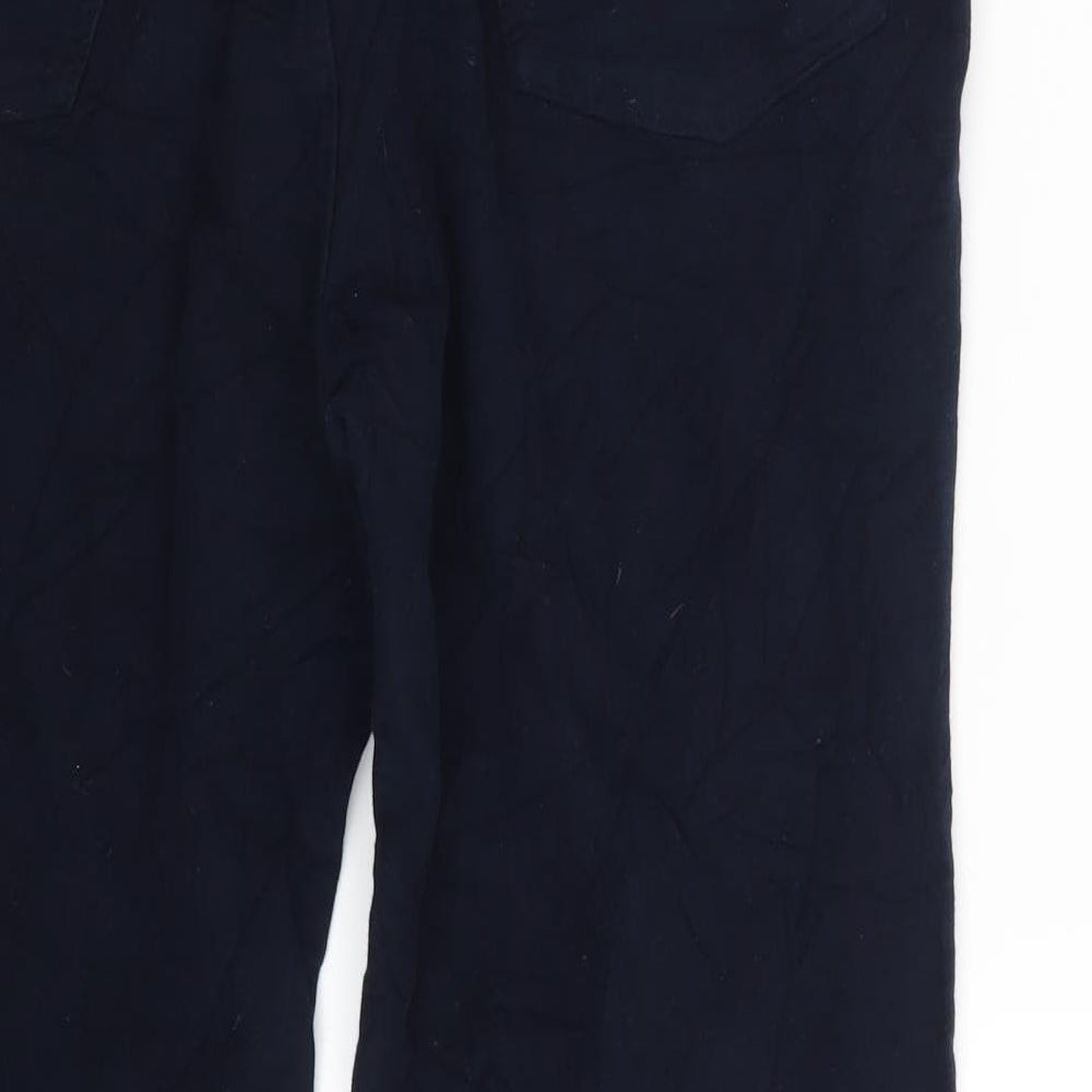 M&S Mens Blue  Velvet Trousers  Size 38 in L33 in
