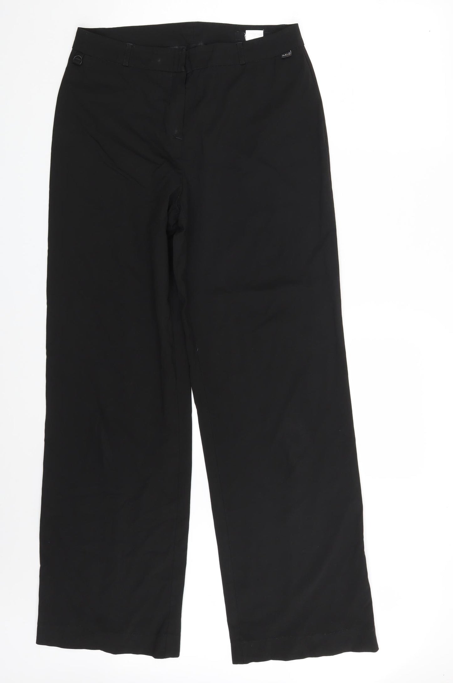 M&S Womens Black   Trousers  Size 12 L32 in