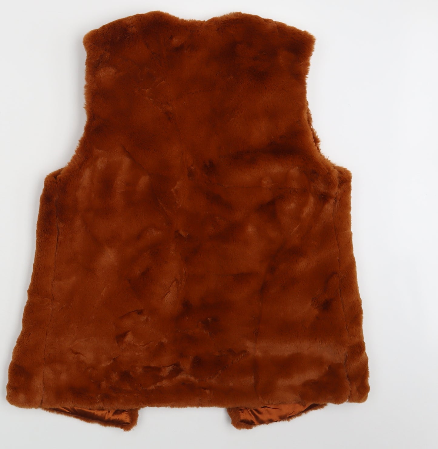 Papaya Womens Brown   Gilet Jacket Size 12