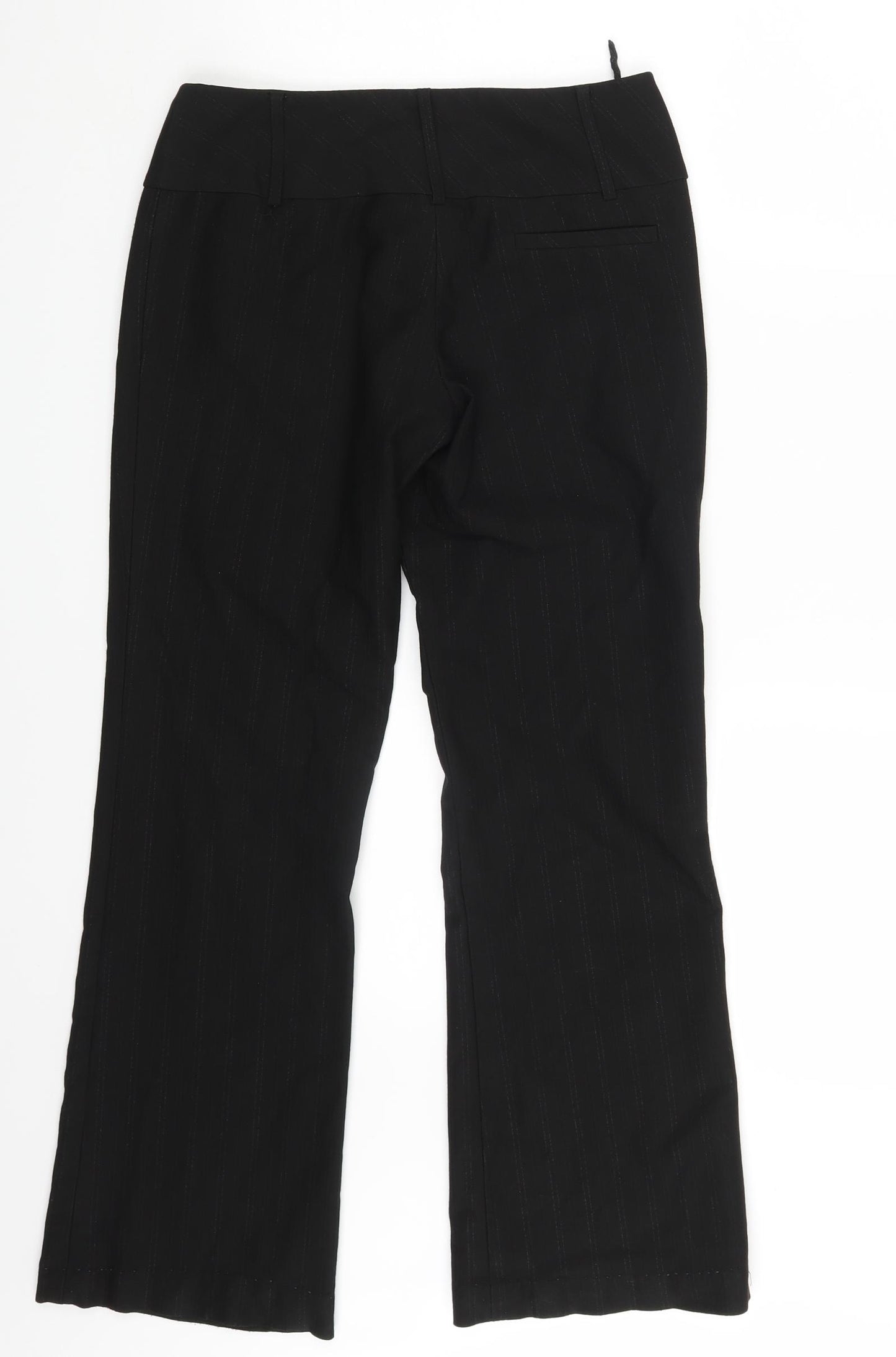 Bay Womens Black   Trousers  Size 8 L28 in