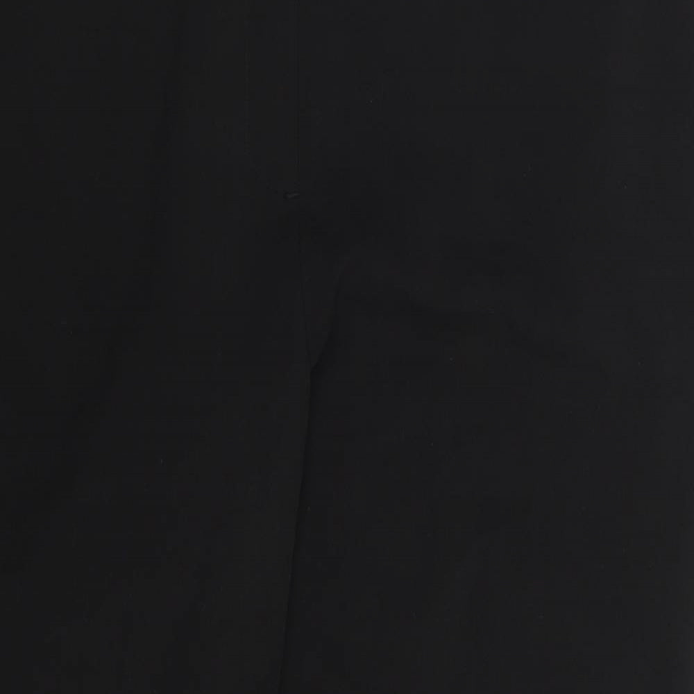 Label Be Womens Black   Capri Trousers Size 22 L25 in