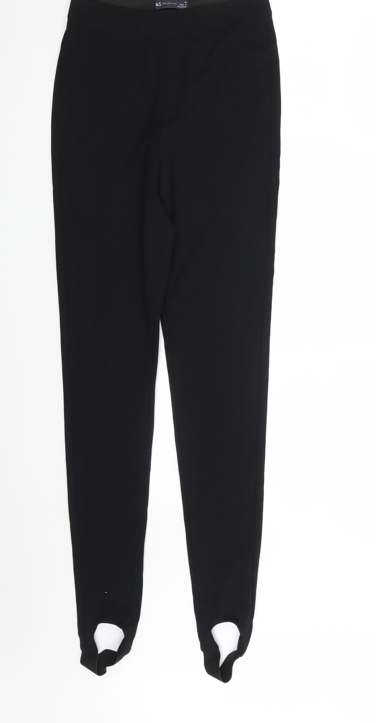 M&S Womens Black   Jegging Leggings Size 6 L28 in