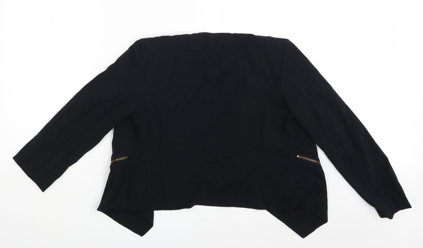 m&s Womens Black   Jacket Blazer Size 10