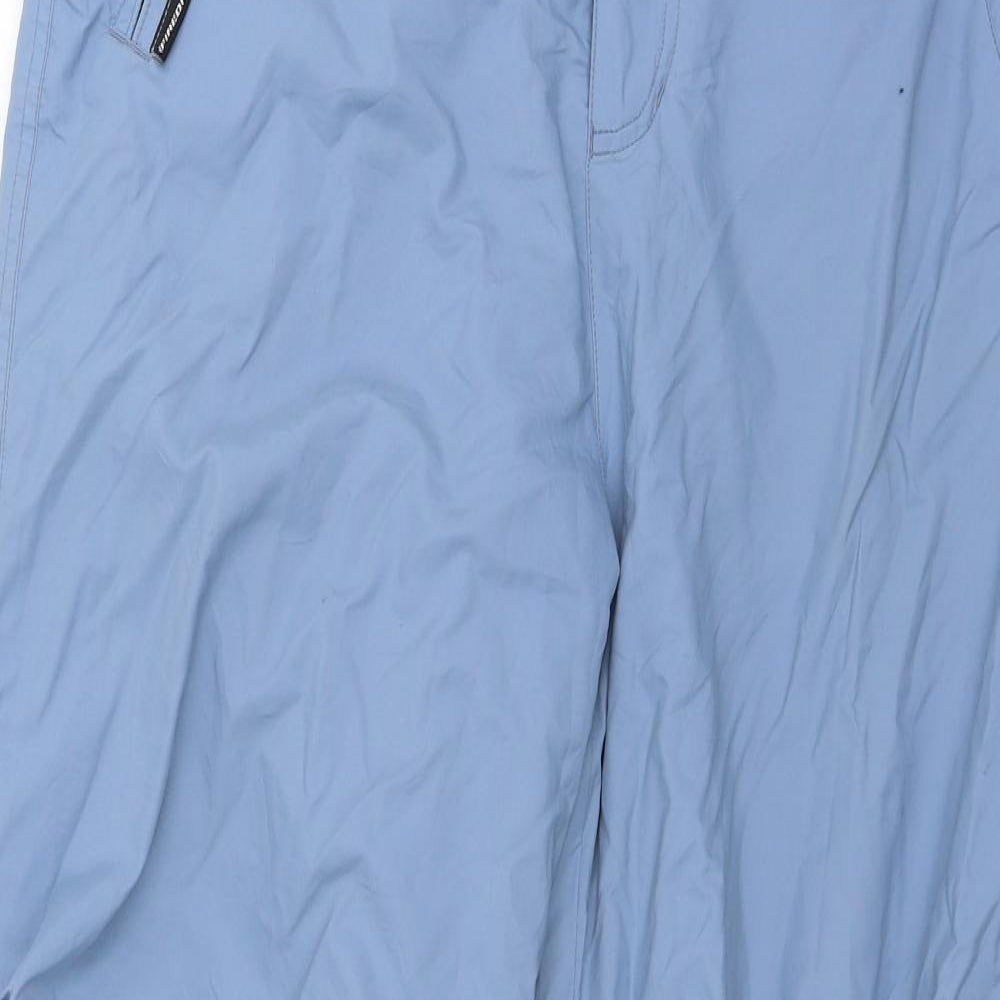 V Dolls Womens Blue   Rain Trousers Trousers Size 14 L31 in
