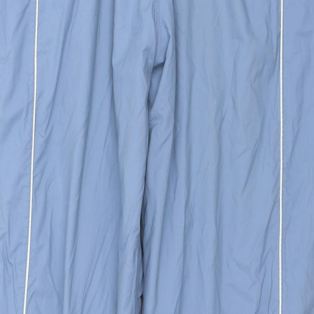 V Dolls Womens Blue   Rain Trousers Trousers Size 14 L31 in