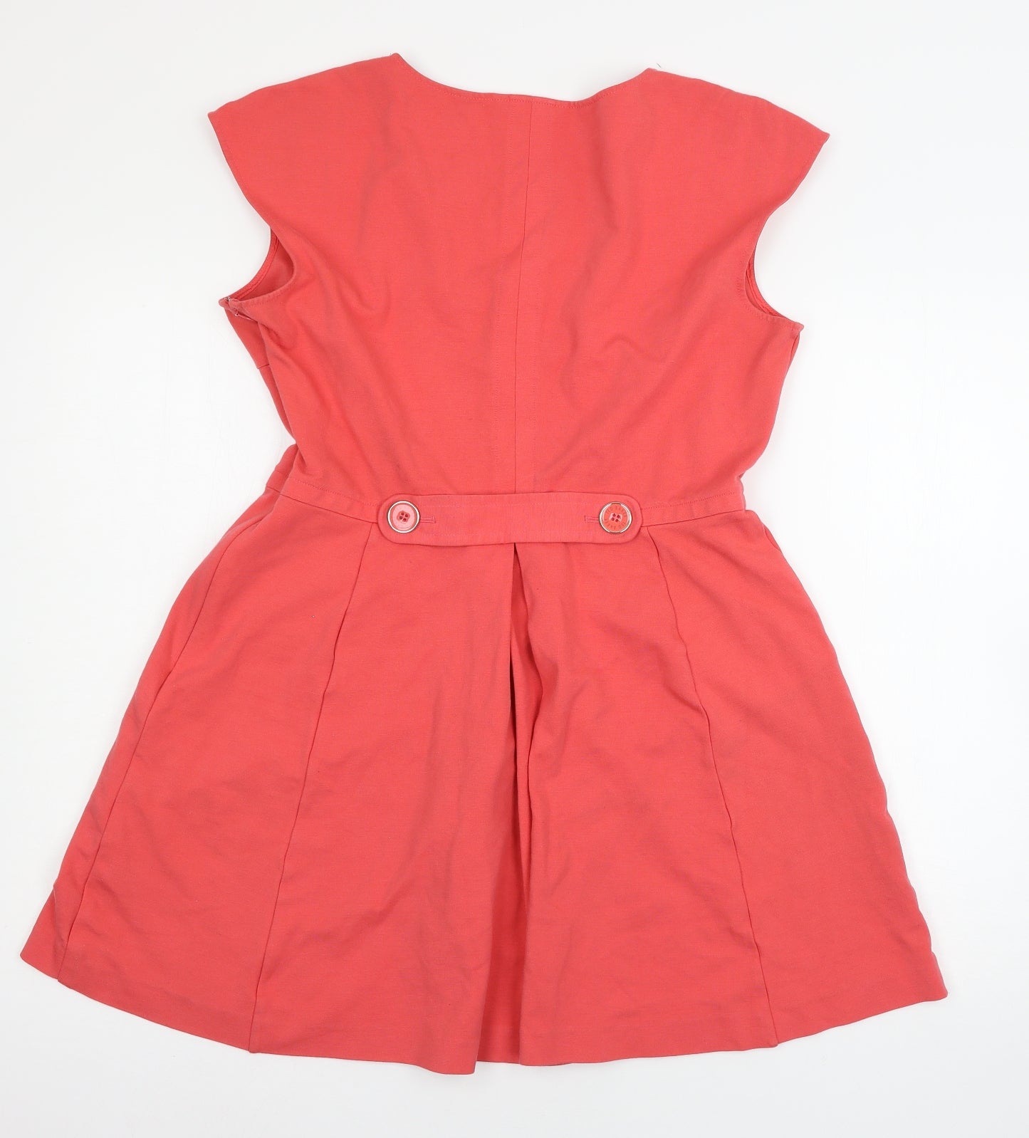 Ted Baker Womens Pink  Jersey Skater Dress  Size L