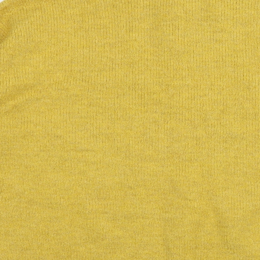 George Womens Yellow  Knit Pullover Jumper Size XL