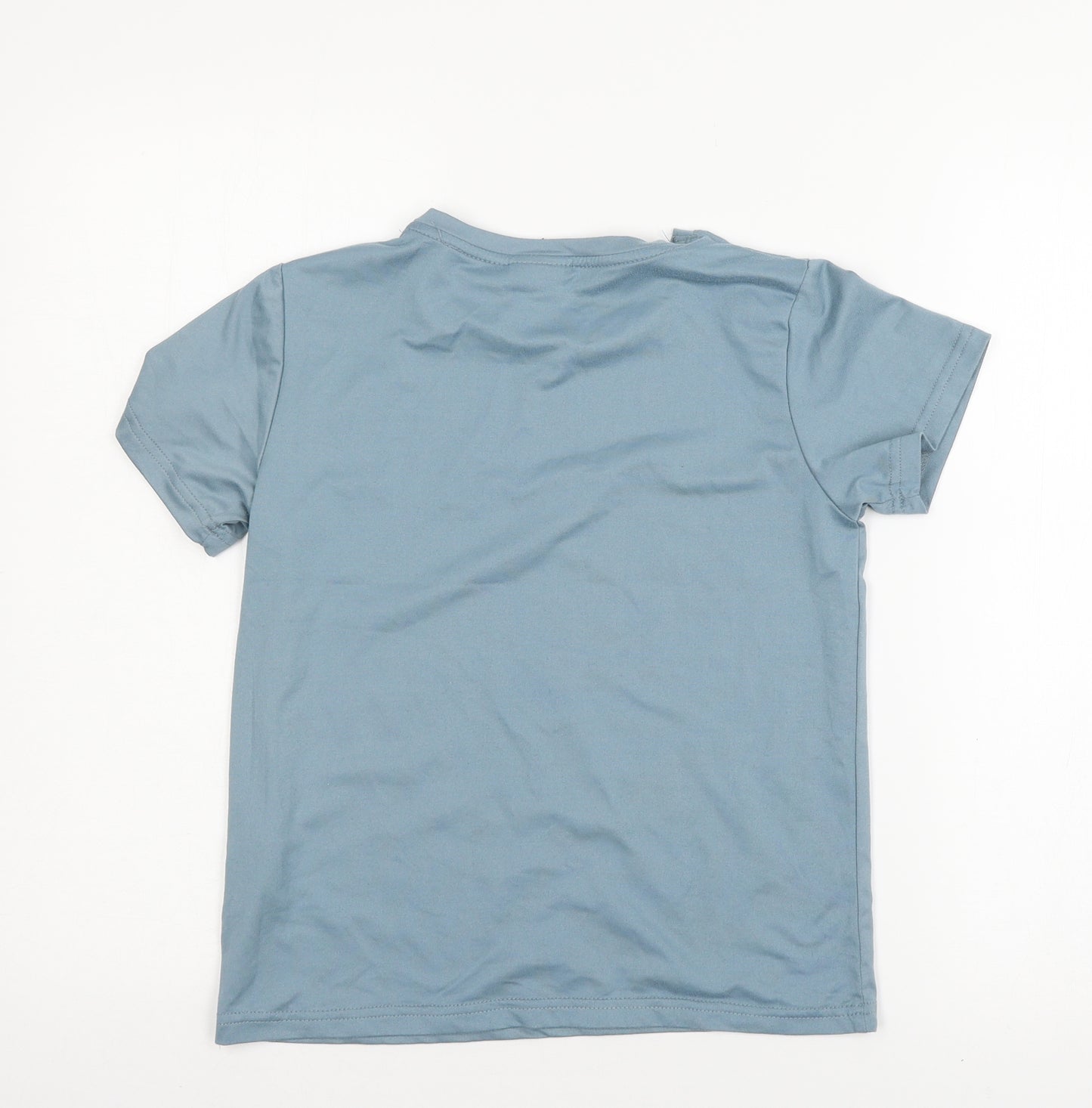 Tapout Boys Blue  Jersey Basic T-Shirt Size 7-8 Years