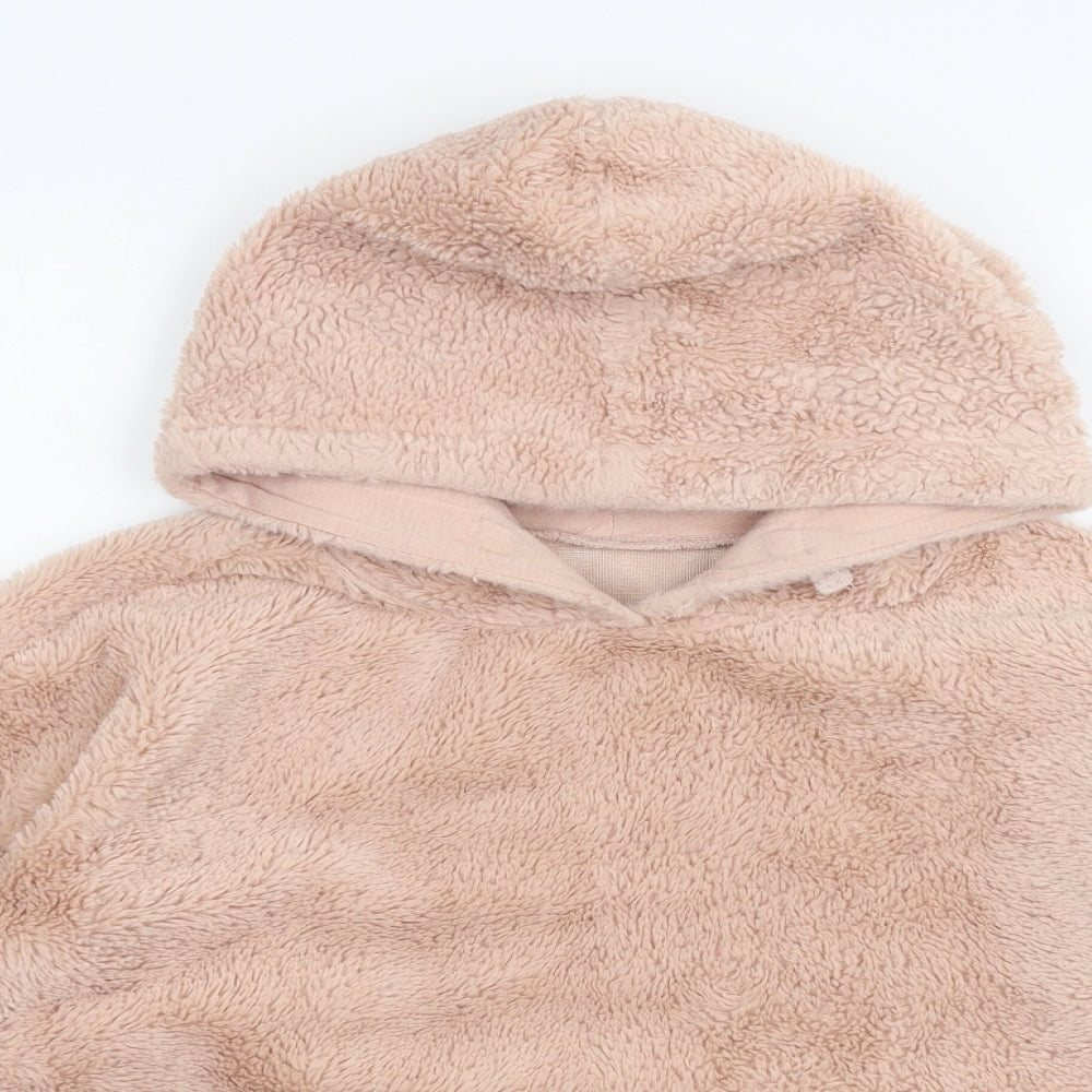 New Look Girls Pink   Pullover Hoodie Size 12-13 Years