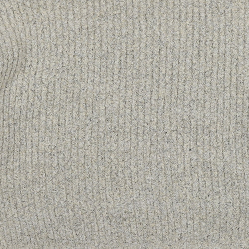 Topshop Womens Ivory  Knit Pullover Jumper Size M