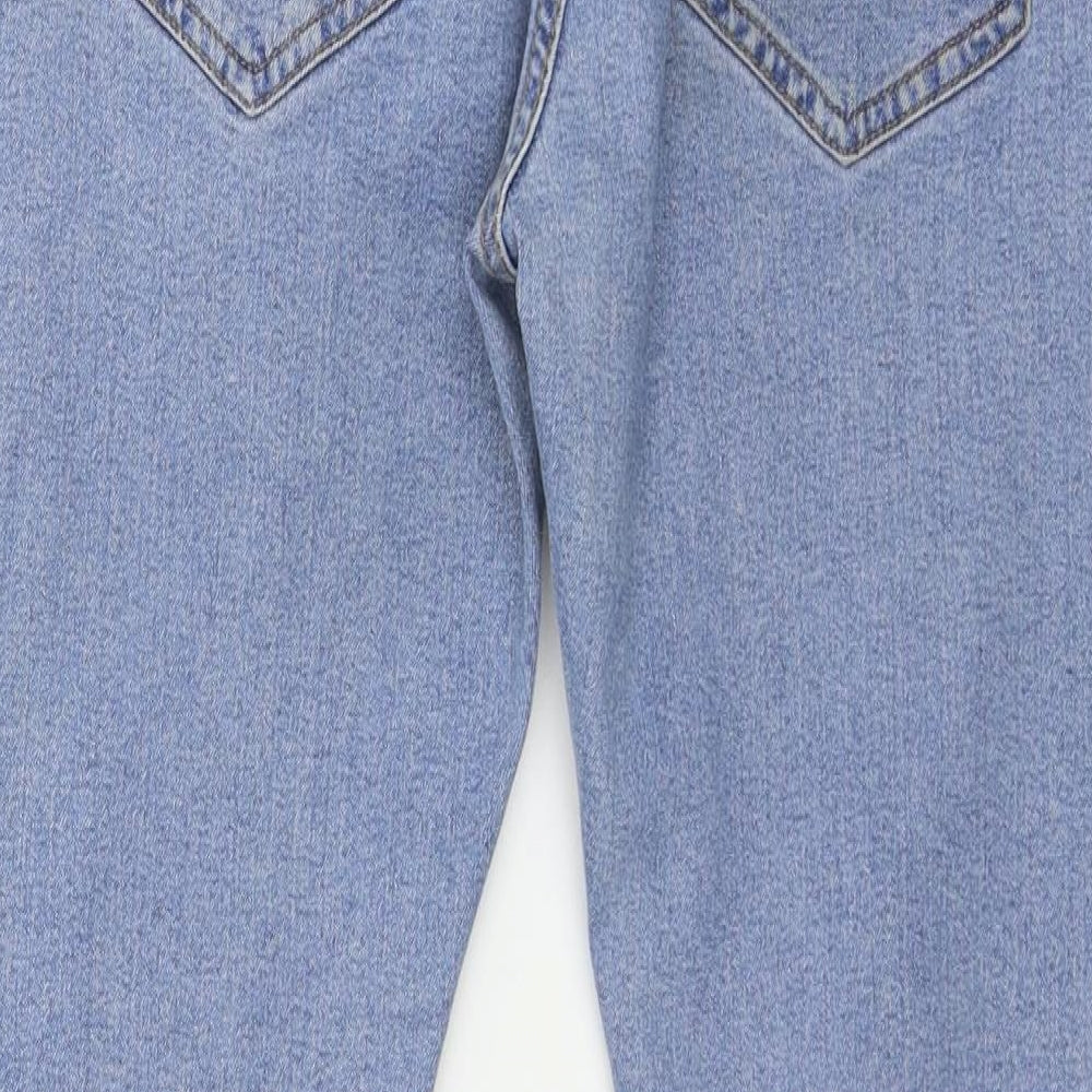 Bershka Womens Blue  Denim Skinny Jeans Size 14 L27 in