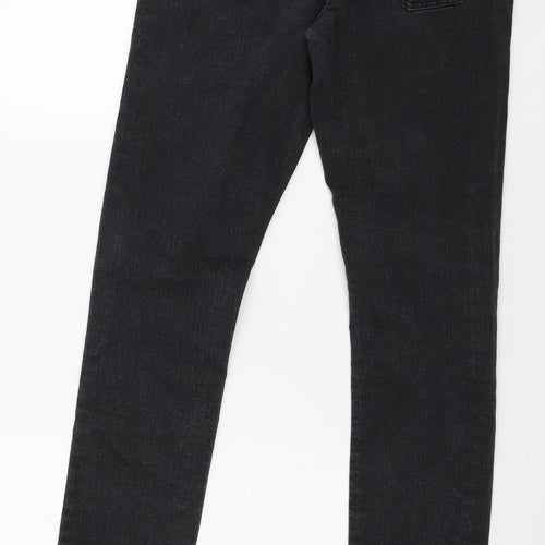 Denim & Womens Grey  Denim Skinny Jeans Size 10 L30 in