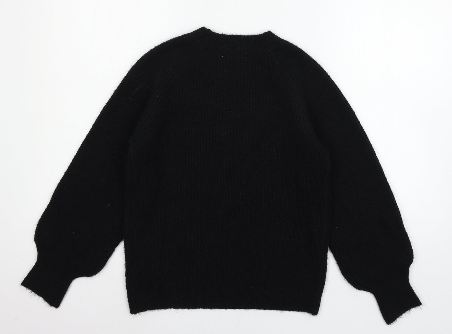 Primark Womens Black  Knit Pullover Jumper Size 4