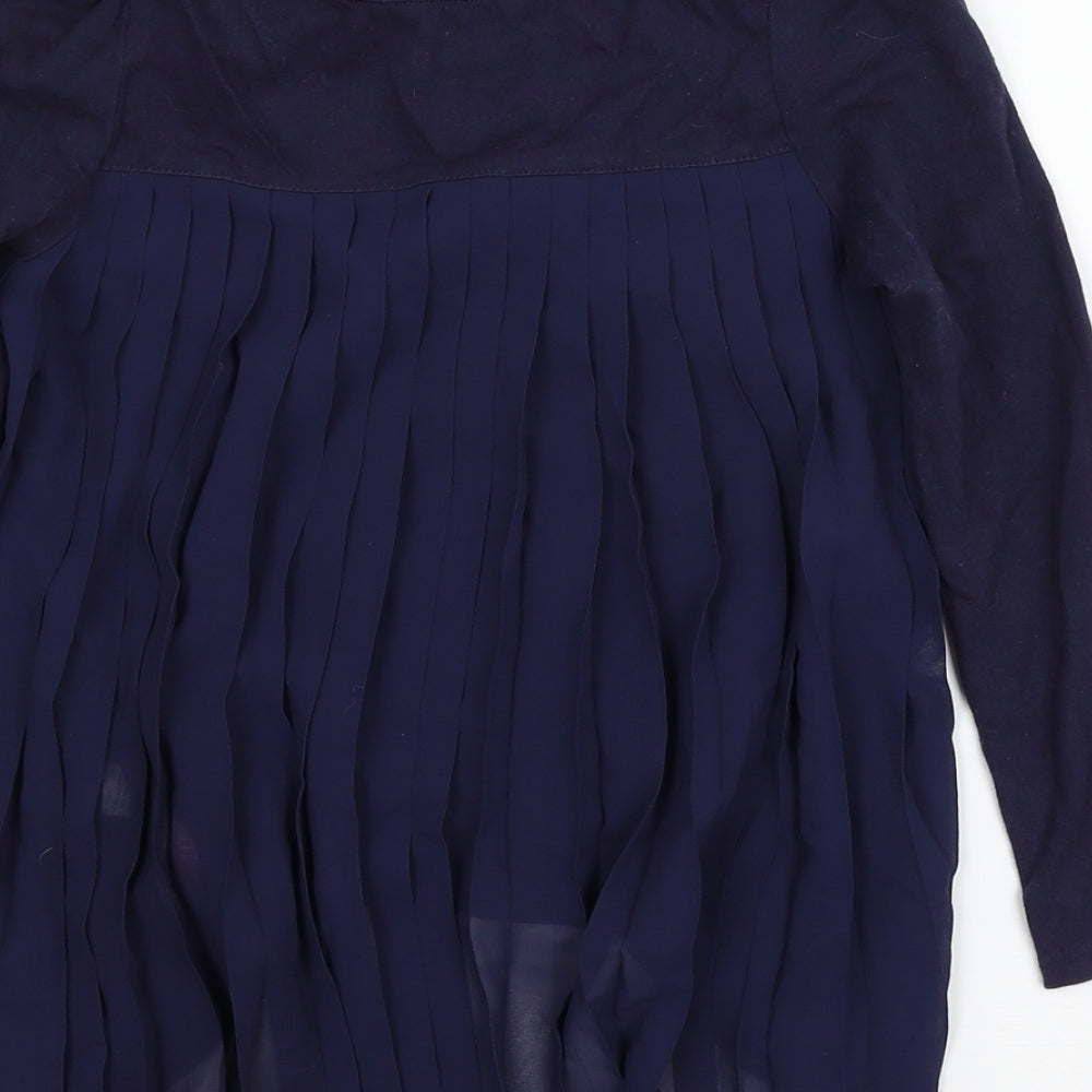 Monsoon Boys Blue  Jersey Basic T-Shirt Size 7-8 Years