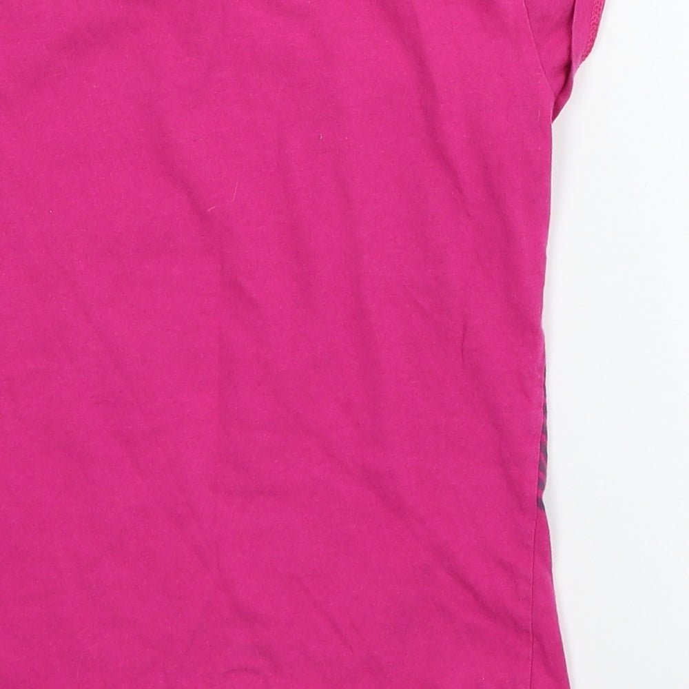 F&F Girls Purple  Jersey Basic T-Shirt Size 7-8 Years  - Monster High