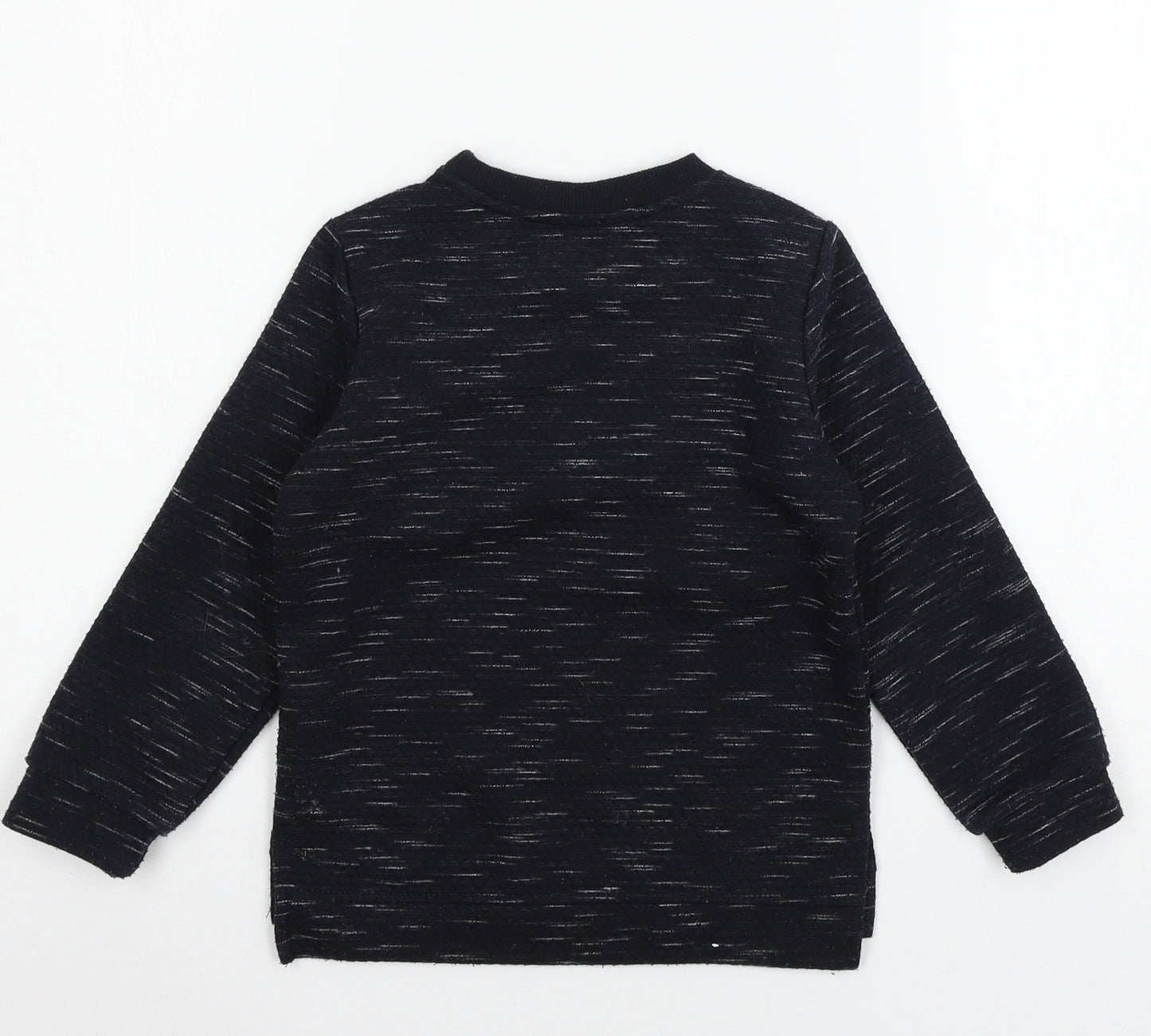 Primark Boys Blue  Jersey Pullover Sweatshirt Size 5-6 Years