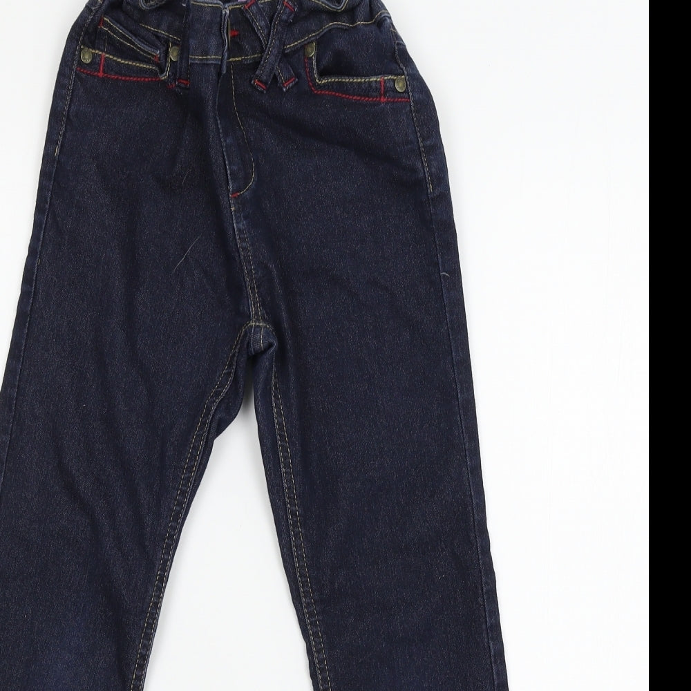 F&F Girls Blue  Denim Straight Jeans Size 9-10 Years