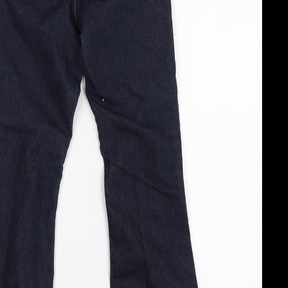 F&F Girls Blue  Denim Straight Jeans Size 9-10 Years