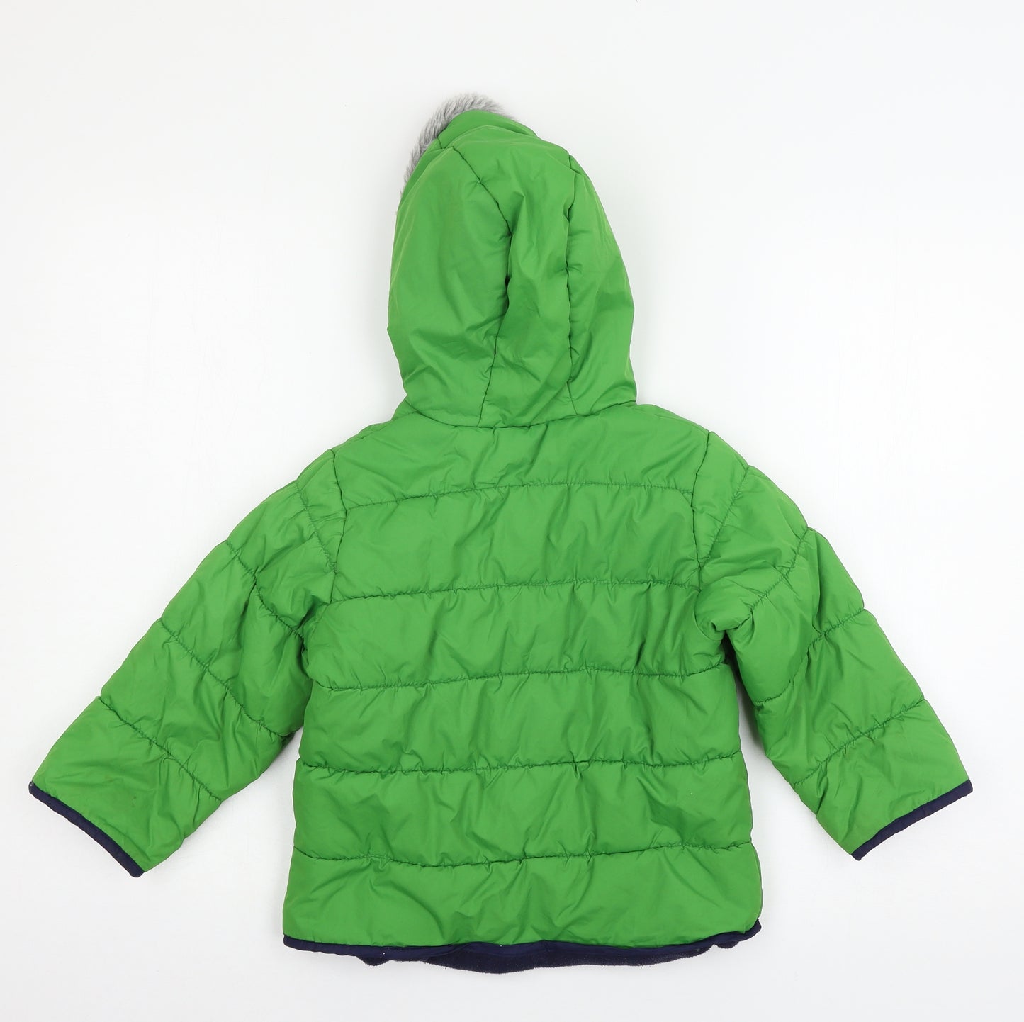 Mini Club Boys Green   Puffer Jacket Jacket Size 2-3 Years