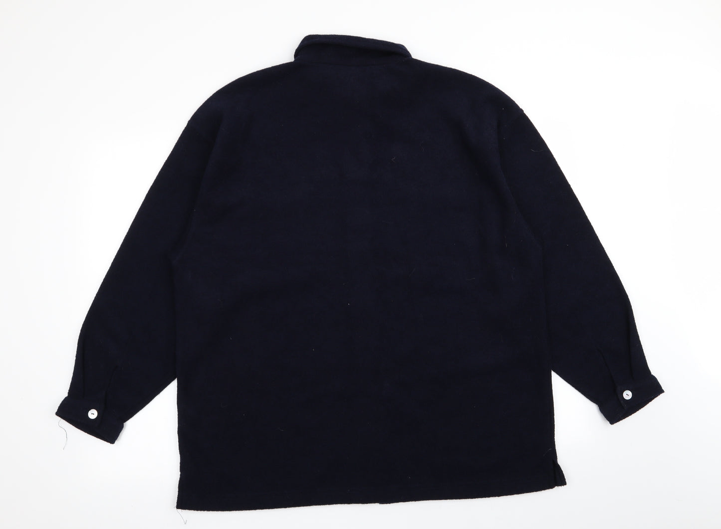 BHS Womens Blue   Overcoat Coat Size 16