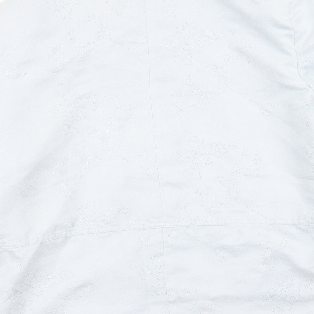 Preworn Womens Blue Floral  Jacket  Size 12