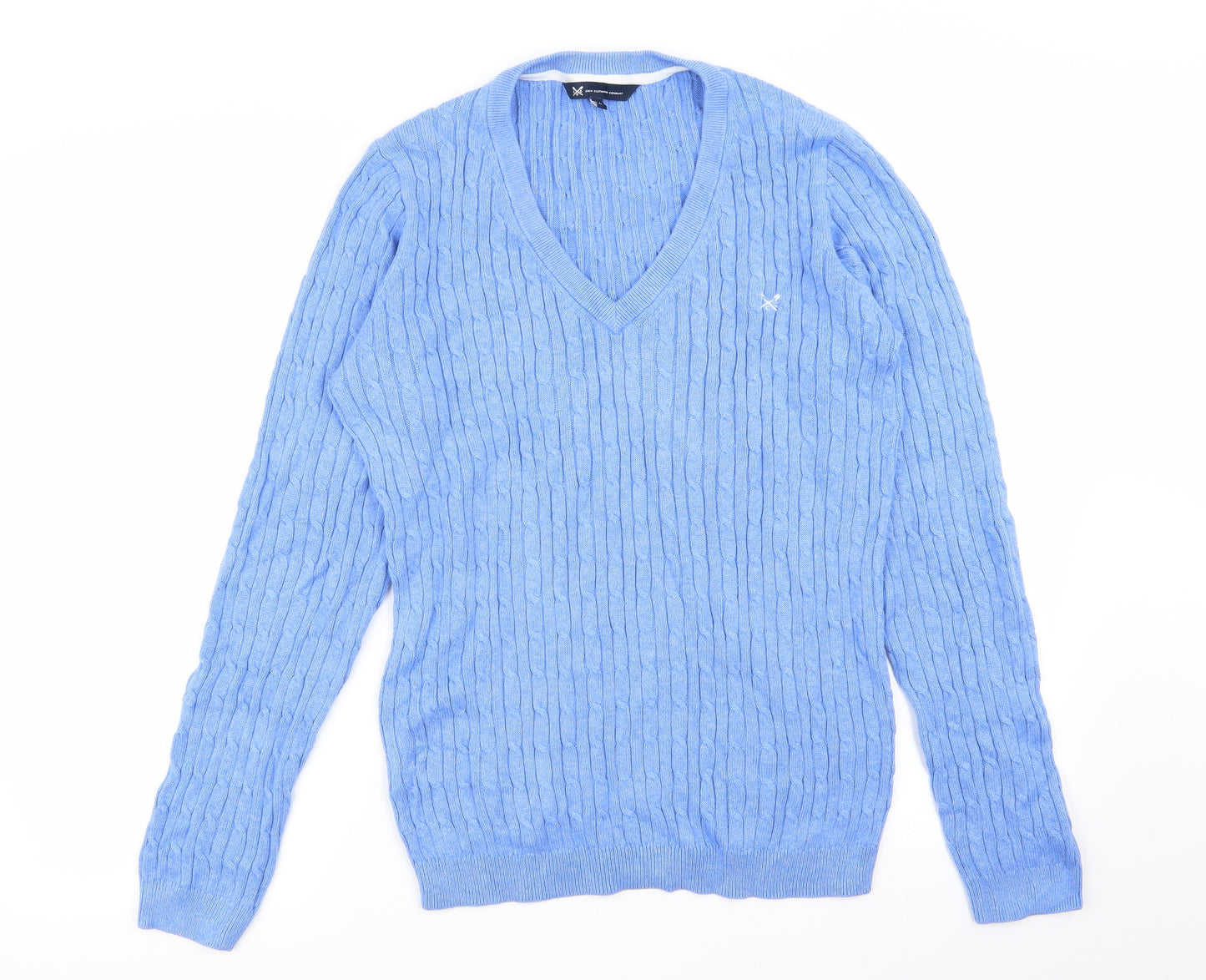 Crew Clothing company Womens Blue   Pullover Jumper Size 16