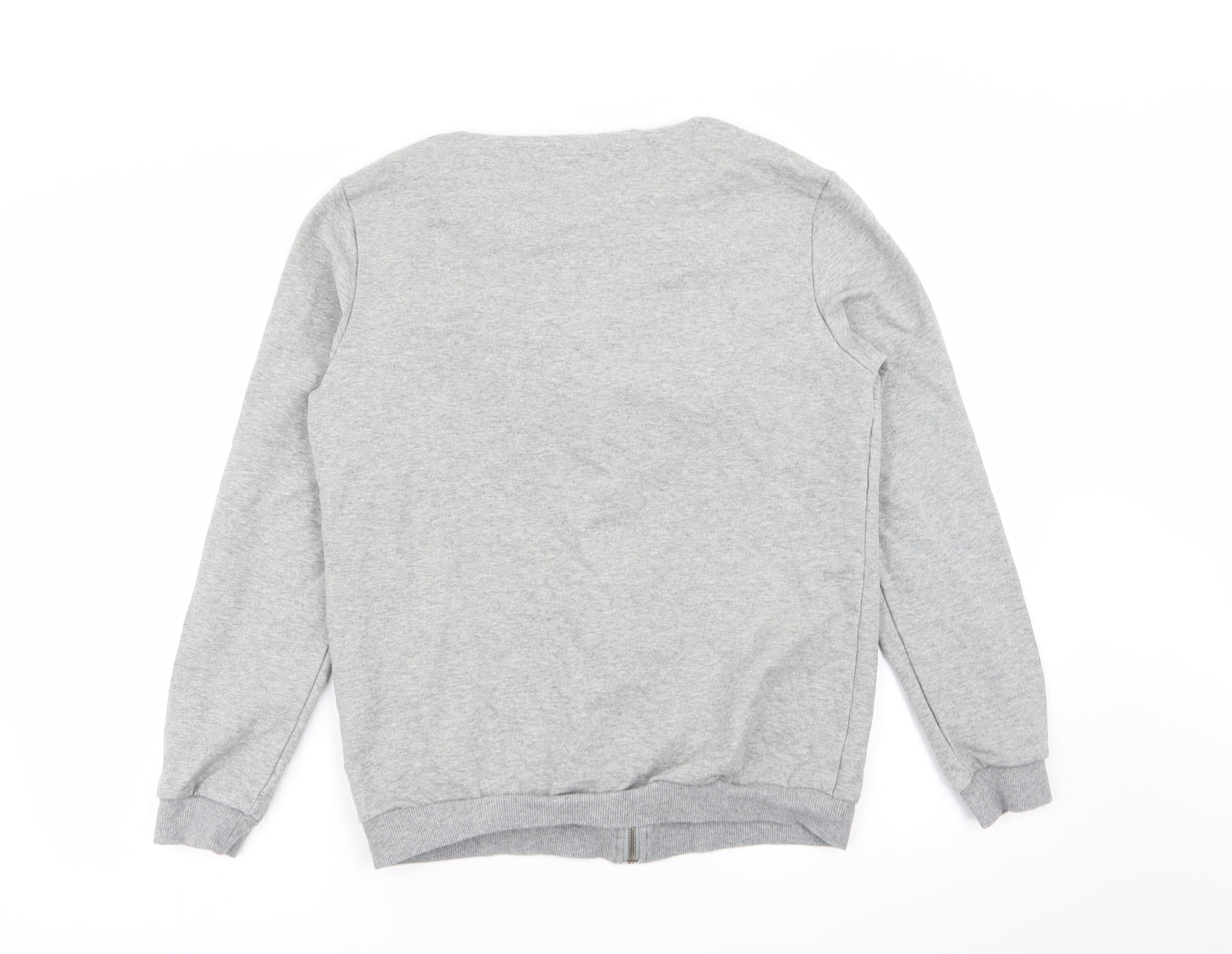 clothing credere Mens Grey   Full Zip Jumper Size M